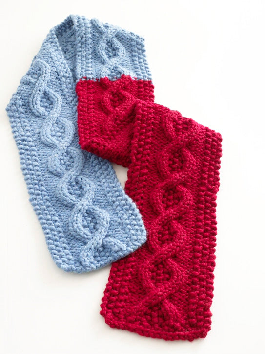 Cable Scarf Pattern (Knit) - Version 2