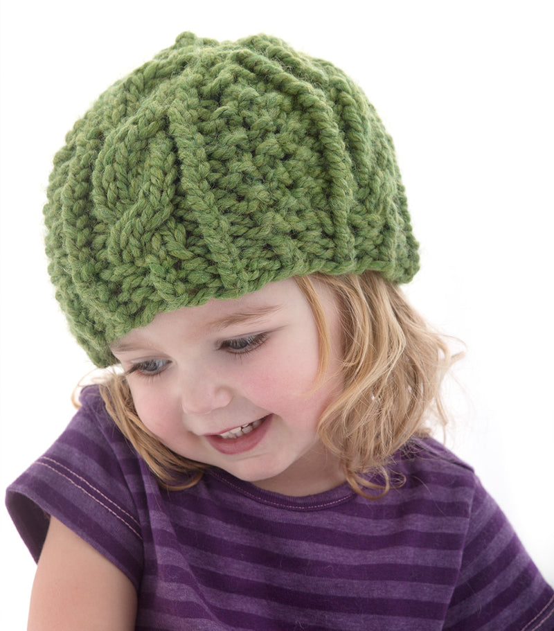 Cabled Hat Pattern (Knit)
