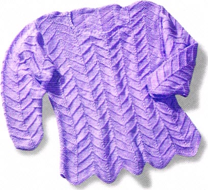 Chevron Pullover Pattern (Knit)