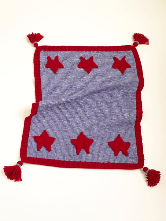 Child's Star Afghan Pattern (Knit)