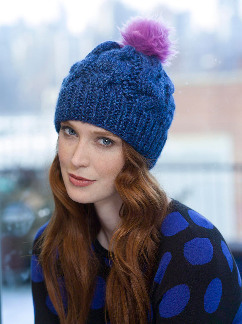 Chunky Cabled Hat Pattern (Knit)