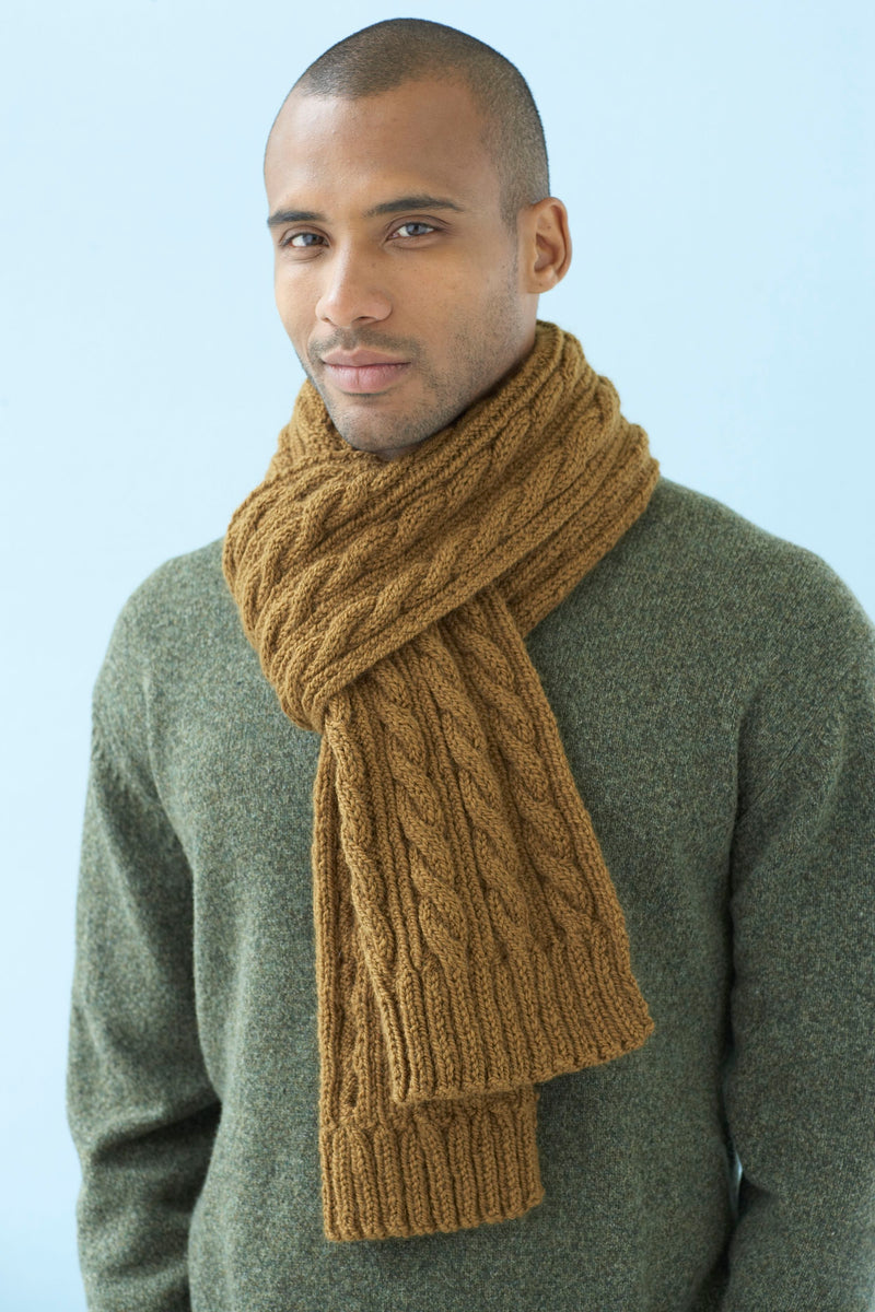 Classic Cables Scarf Pattern (Knit)