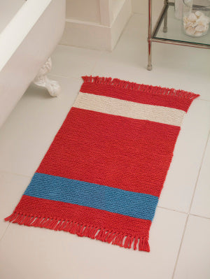 Cos Cob Bath Rug (Knit) – Lion Brand Yarn