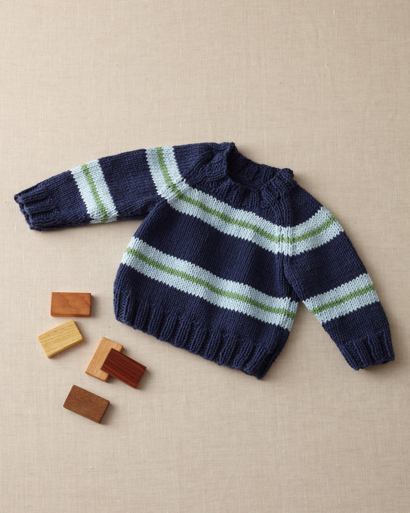 Crewneck Baby Sweater Pattern (Knit)