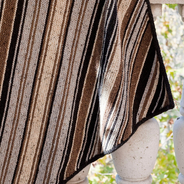 Diagonal Stripe Lapghan (Knit) – Lion Brand Yarn