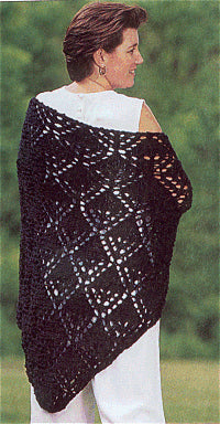 Diamond Knit Shawl Pattern (Knit) – Lion Brand Yarn