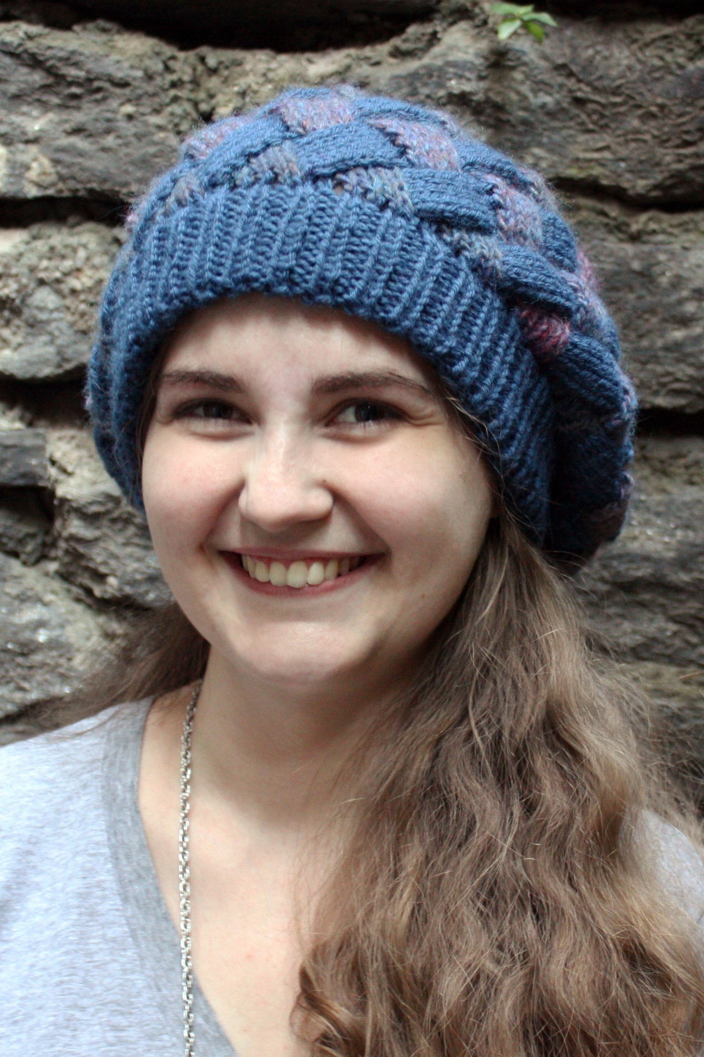Entrelac Beret (Knit) – Lion Brand Yarn