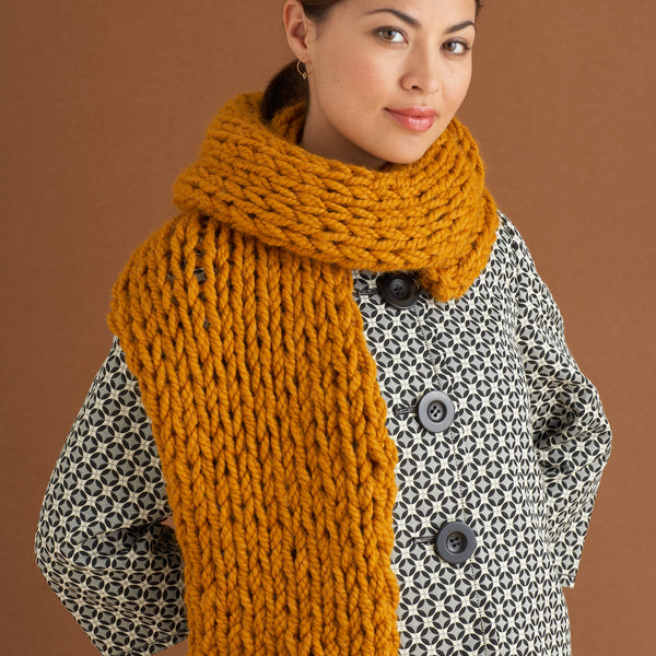 Fall River Scarf (Knit) – Lion Brand Yarn