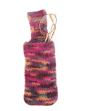 Felted Eyeglass Case Pattern (Knit)