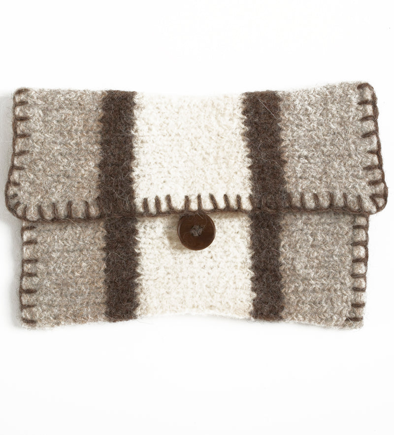Felted West End Clutch (Knit)