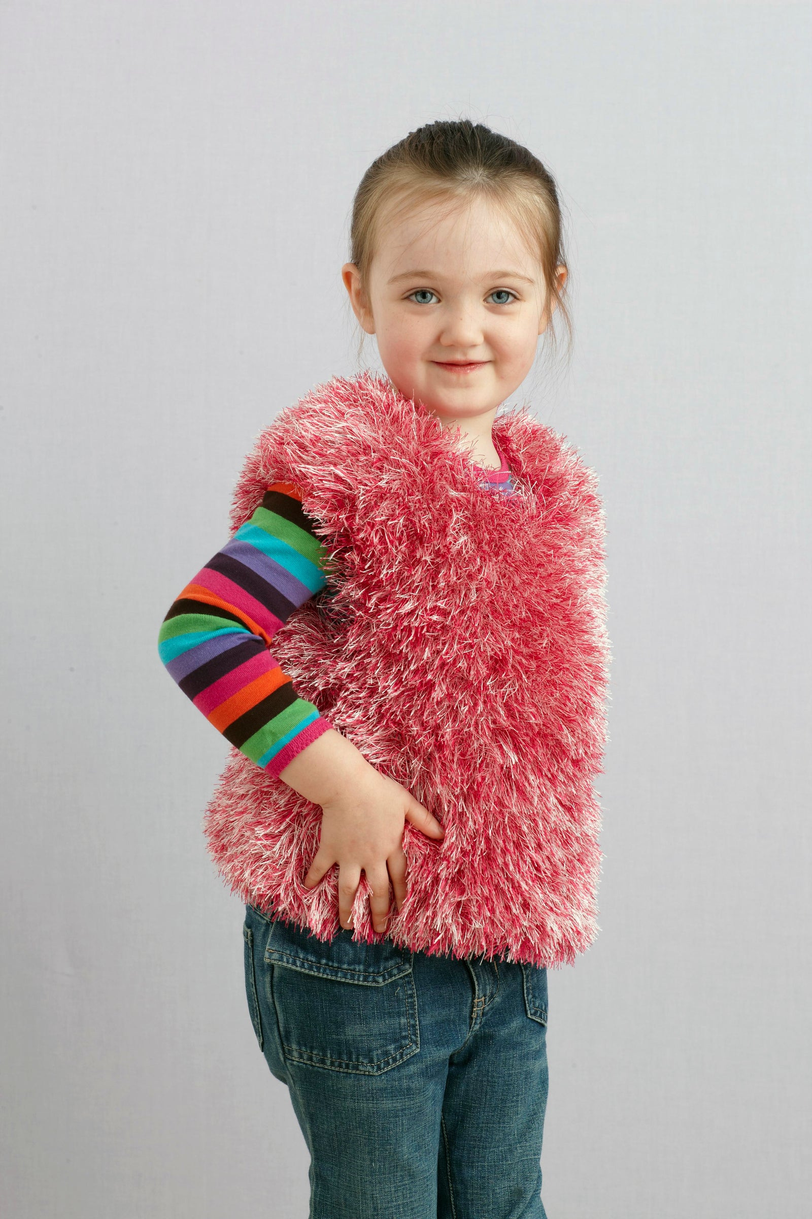 Knit-Pattern-Fluffy-Pink-Top-