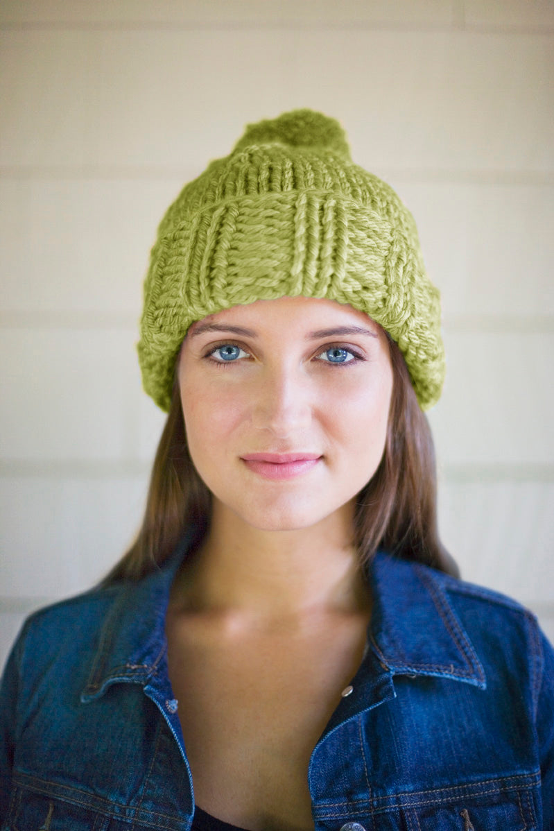 Fresh Greens Hat Pattern (Knit)