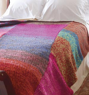 Glorious Colors Blanket (Knit)