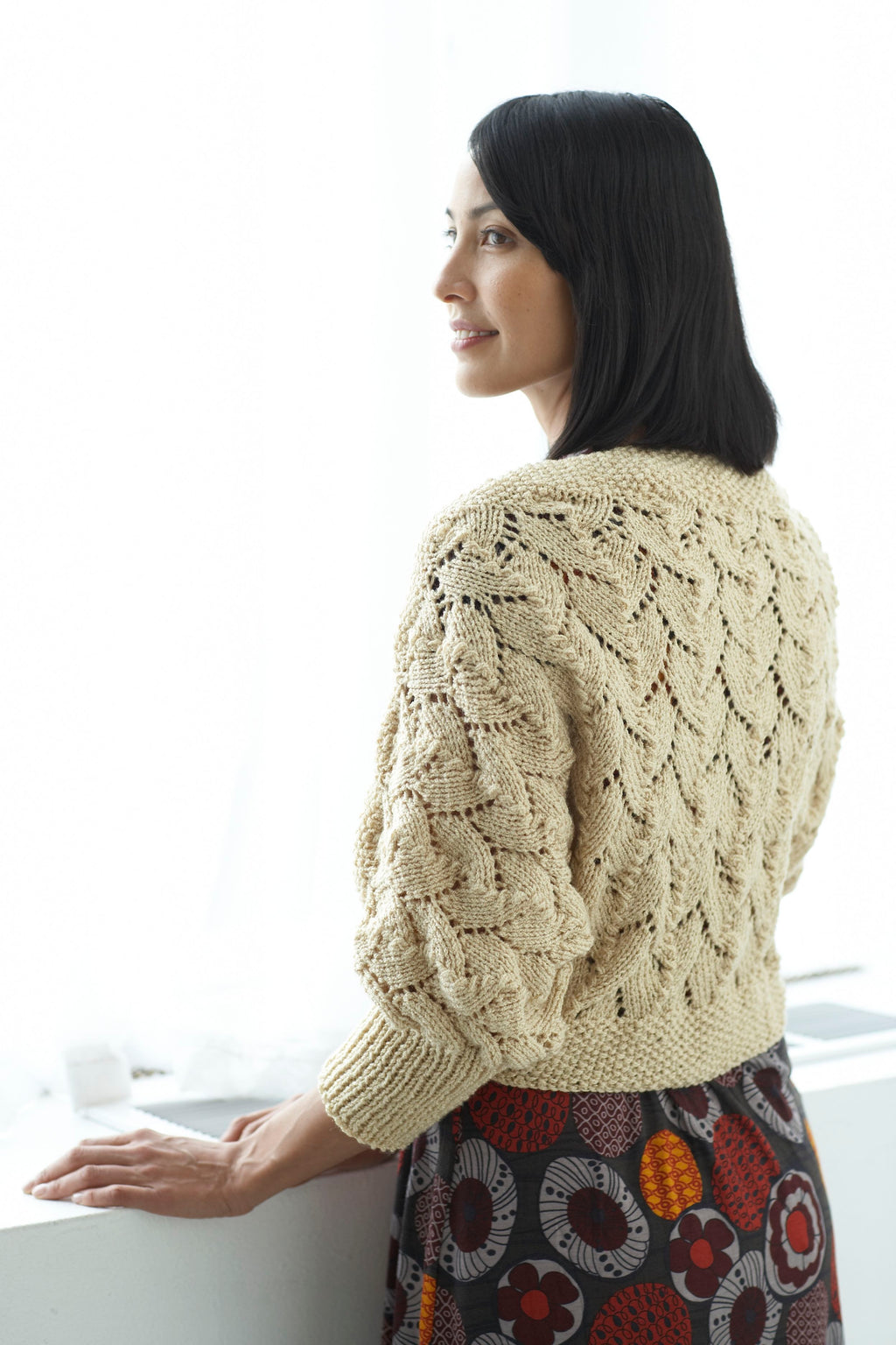Golden Honey Shrug (Knit) – Lion Brand Yarn