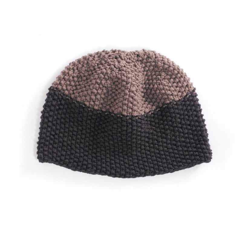 Graphite Seed Stitch Hat Pattern (Knit)