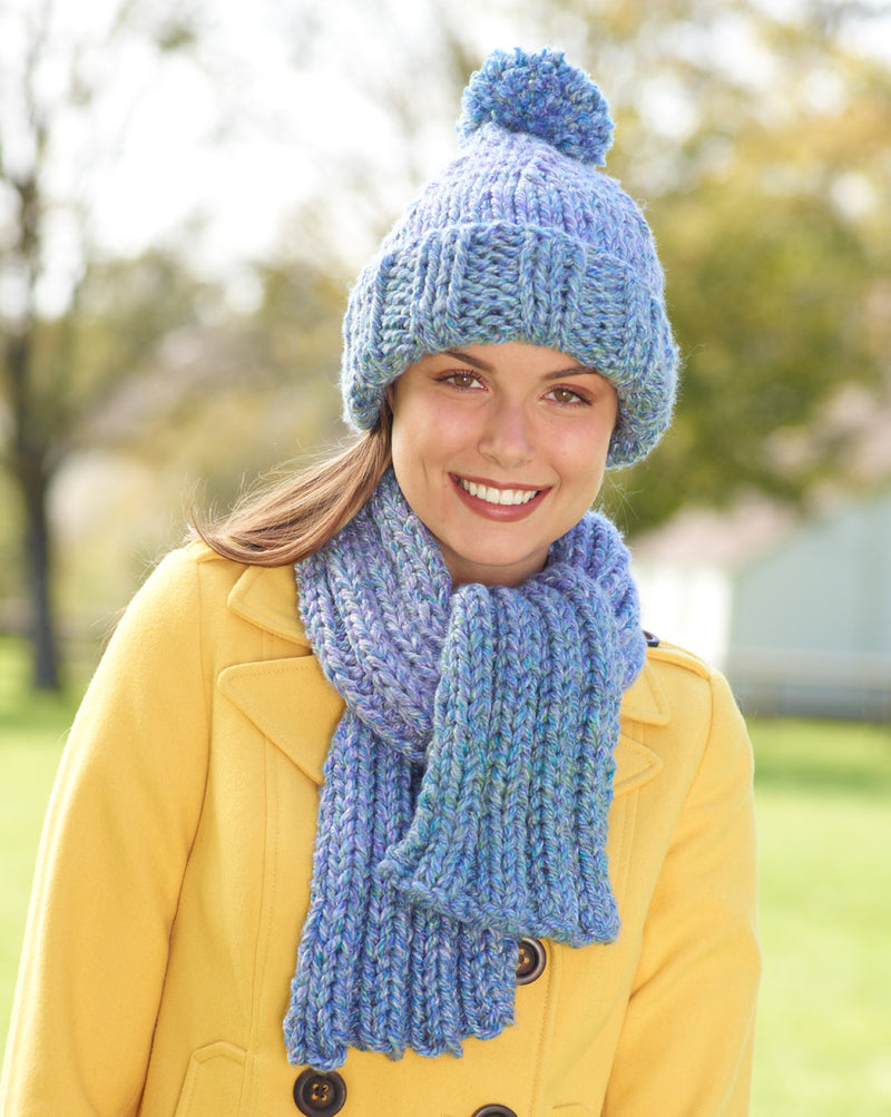 Hat And Scarf Set (Knit) - Version 3