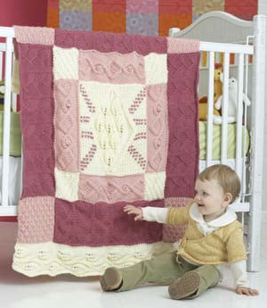 Heirloom Baby Blanket Pattern (Knit)