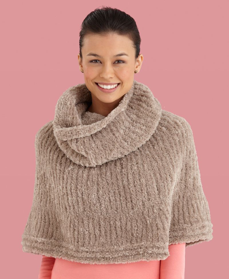 Hooded Poncho (Knit) - Version 3