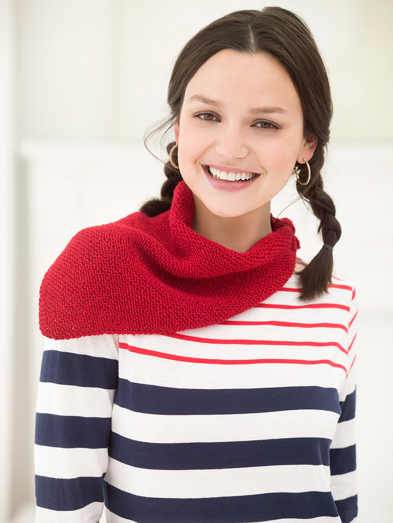 Independence Day Kerchief Pattern (Knit)