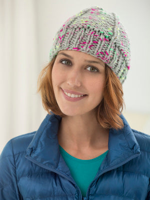 Inside Out Ribbed Hat (Knit)