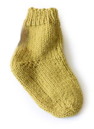 Knit Child's Solid Socks Pattern (Knit) - Version 1