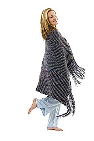 Knit Color Waves Blanket (Knit)