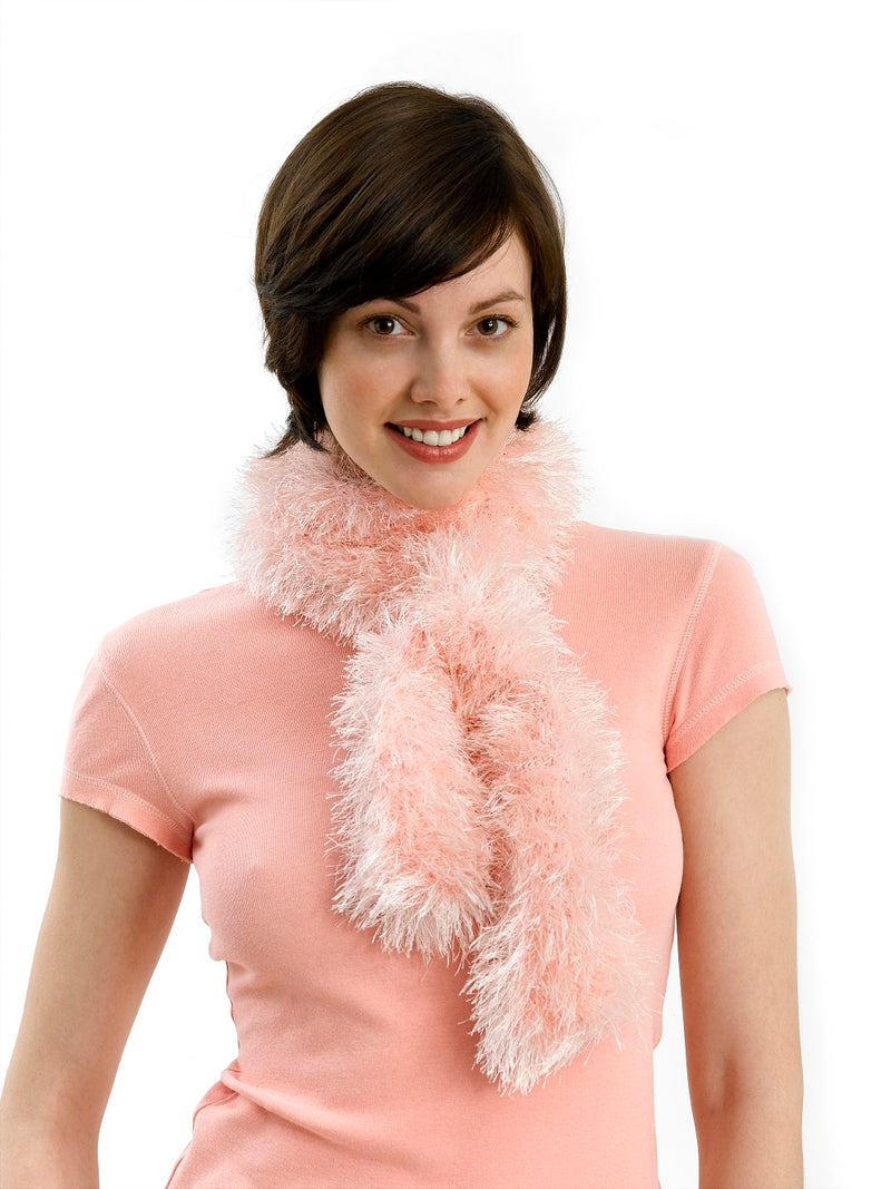 Knit for a Cause Fun Fur Scarf (Knit)
