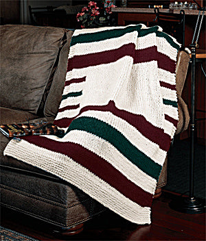 Knitted Hudson Bay Blanket