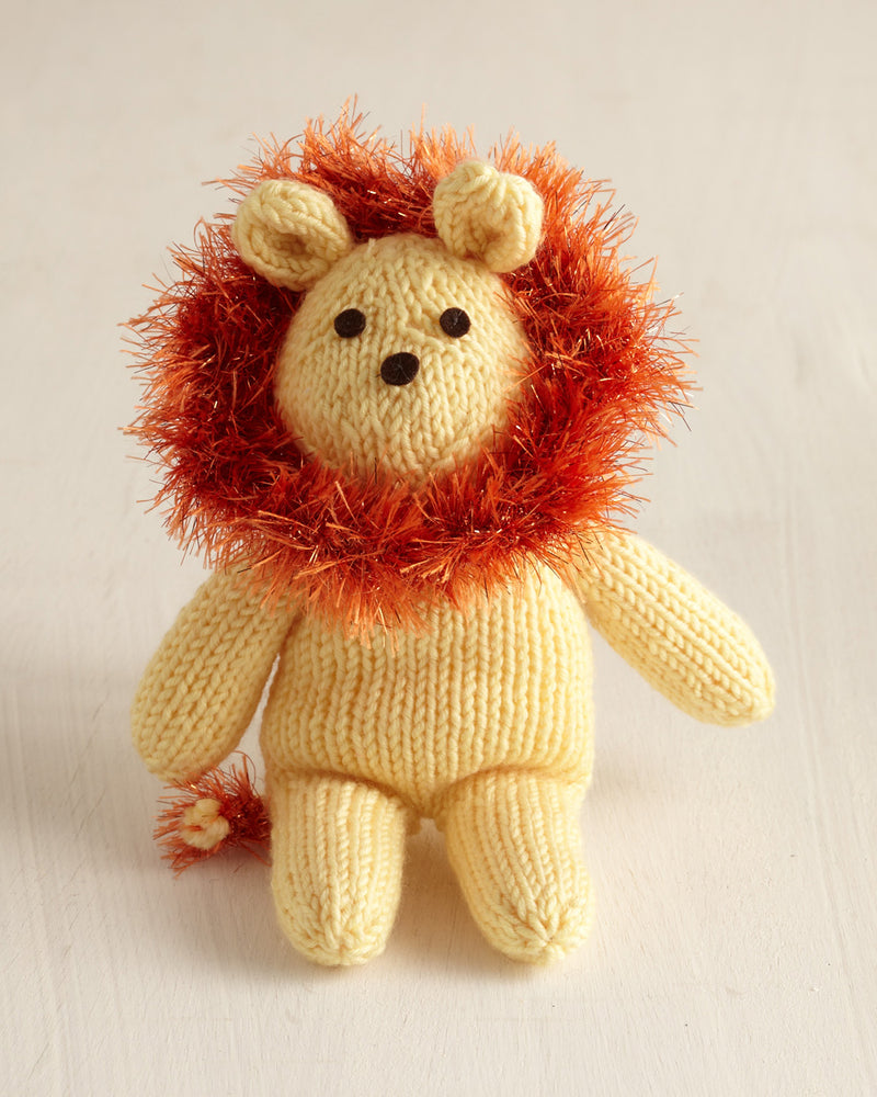 Knitted Lion Pattern - Version 1