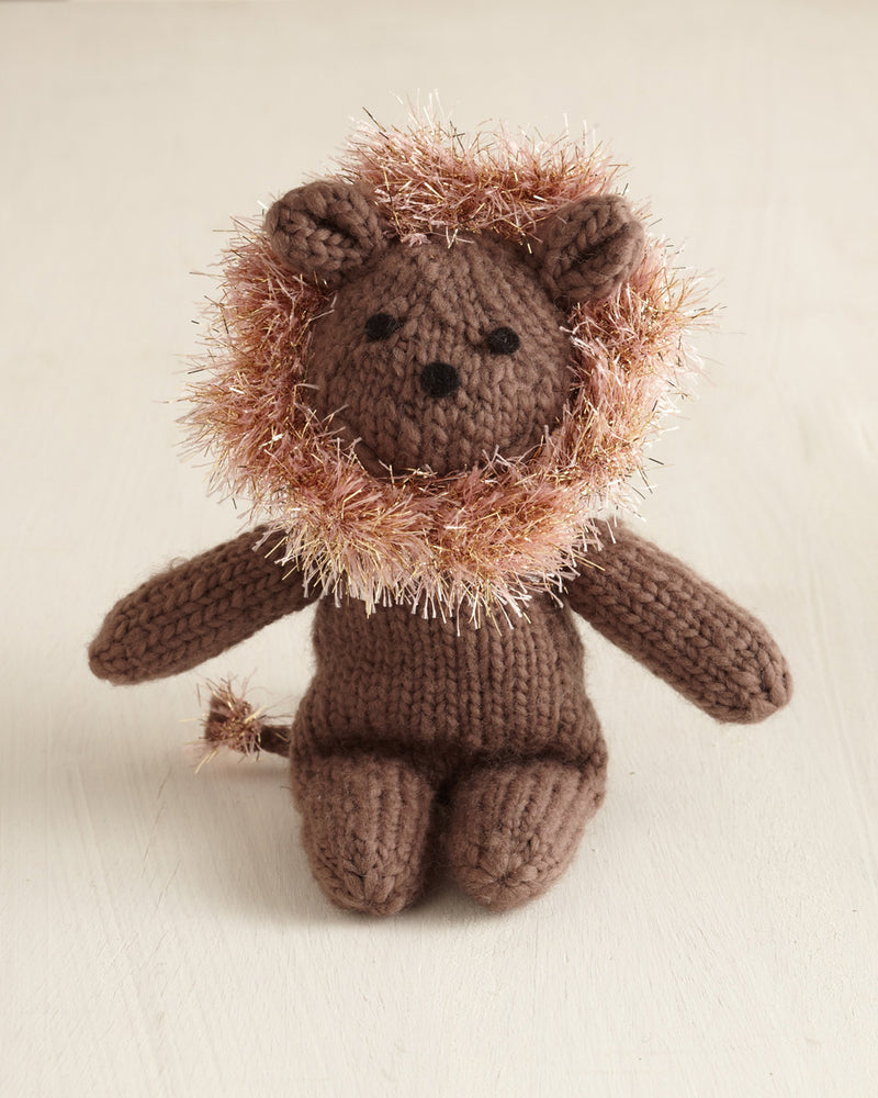 Knitted Lion Pattern - Version 2