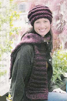 Knitted Scarf and Hat Pattern