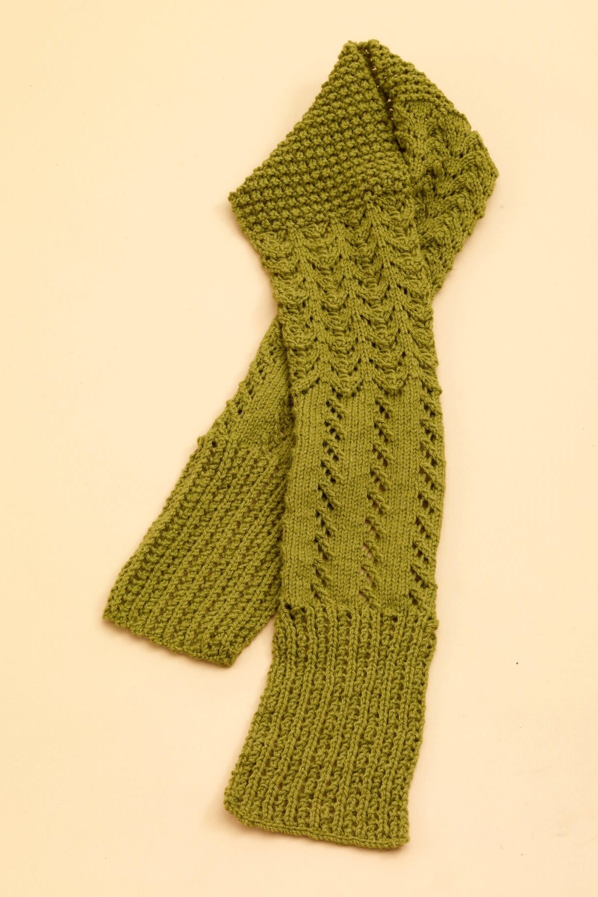 Lace Sampler Scarf (Knit) – Lion Brand Yarn