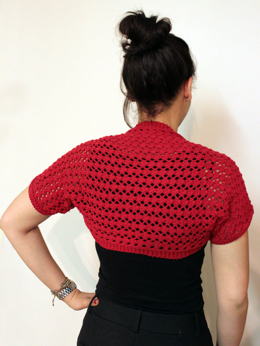 Lacy Summer Shrug Pattern (Knit)