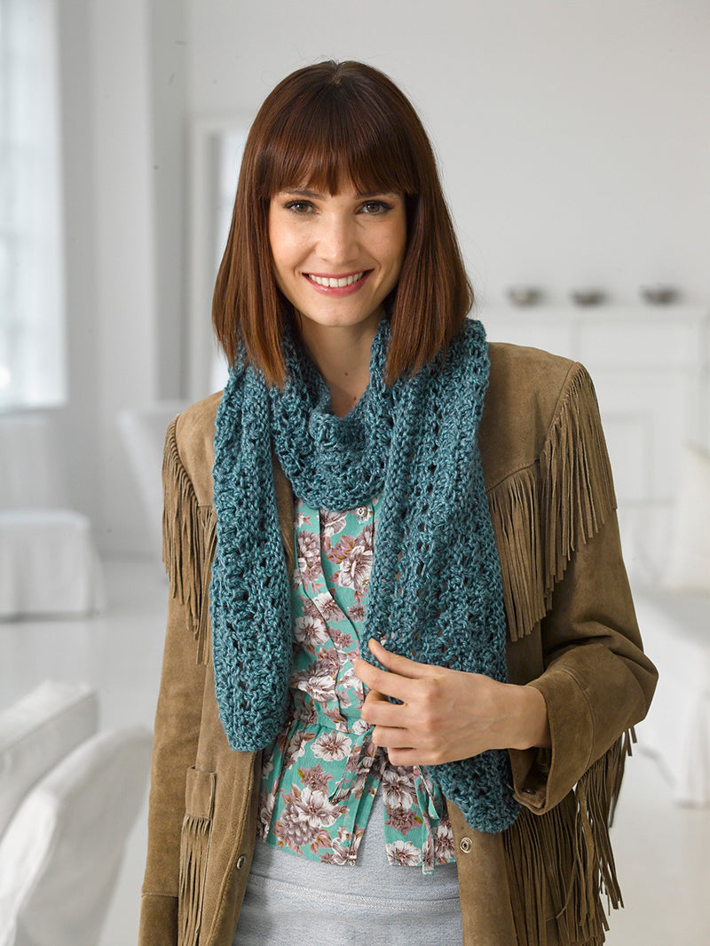 Lacy & Luscious Scarf (Knit)