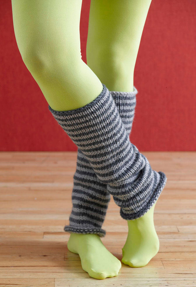 Foyle's Cabled Leg Warmers (Knit) – Lion Brand Yarn