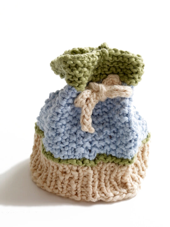 Mini Sack Hat Pattern (Knit)