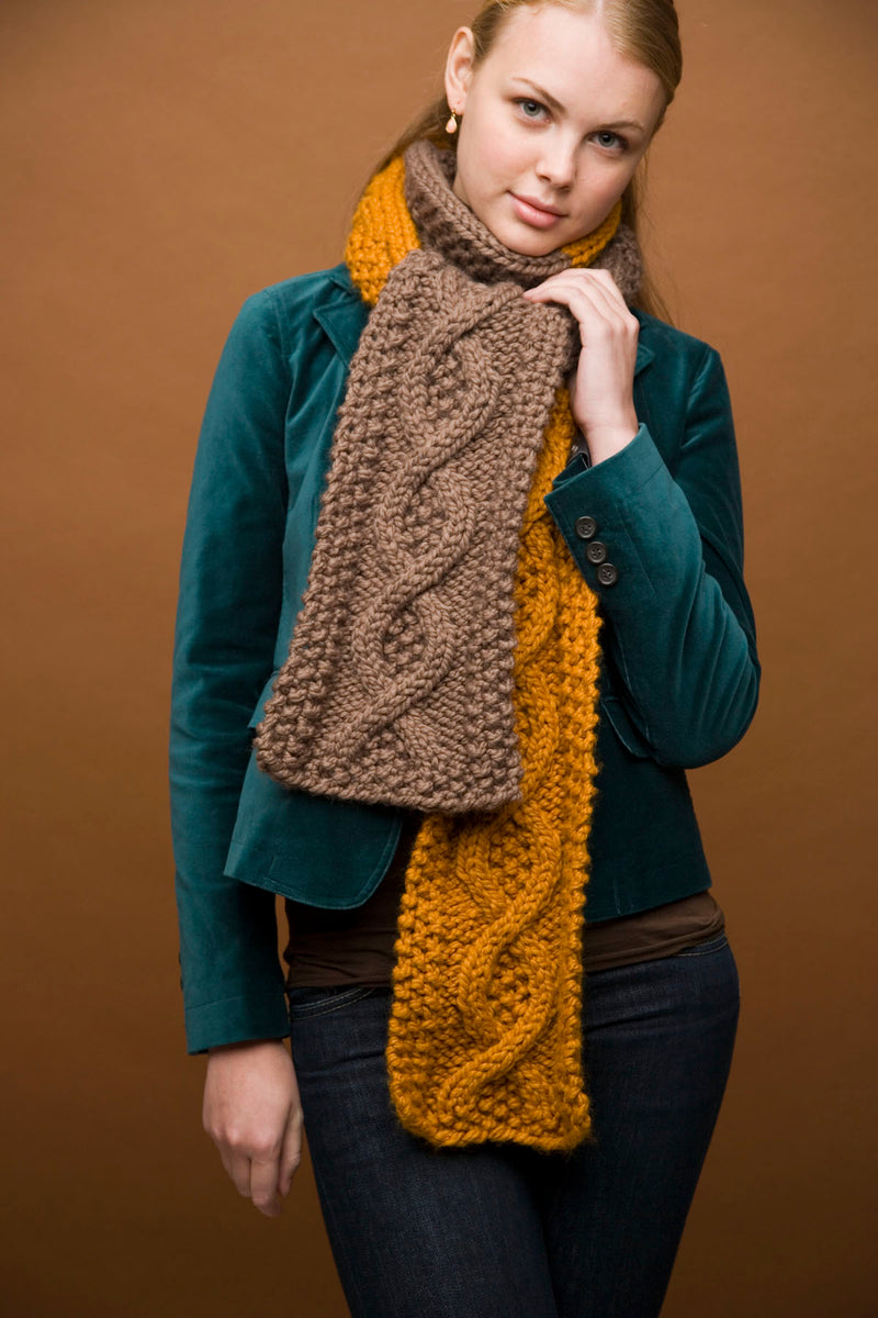 Mixed Message Scarf Pattern (Knit)
