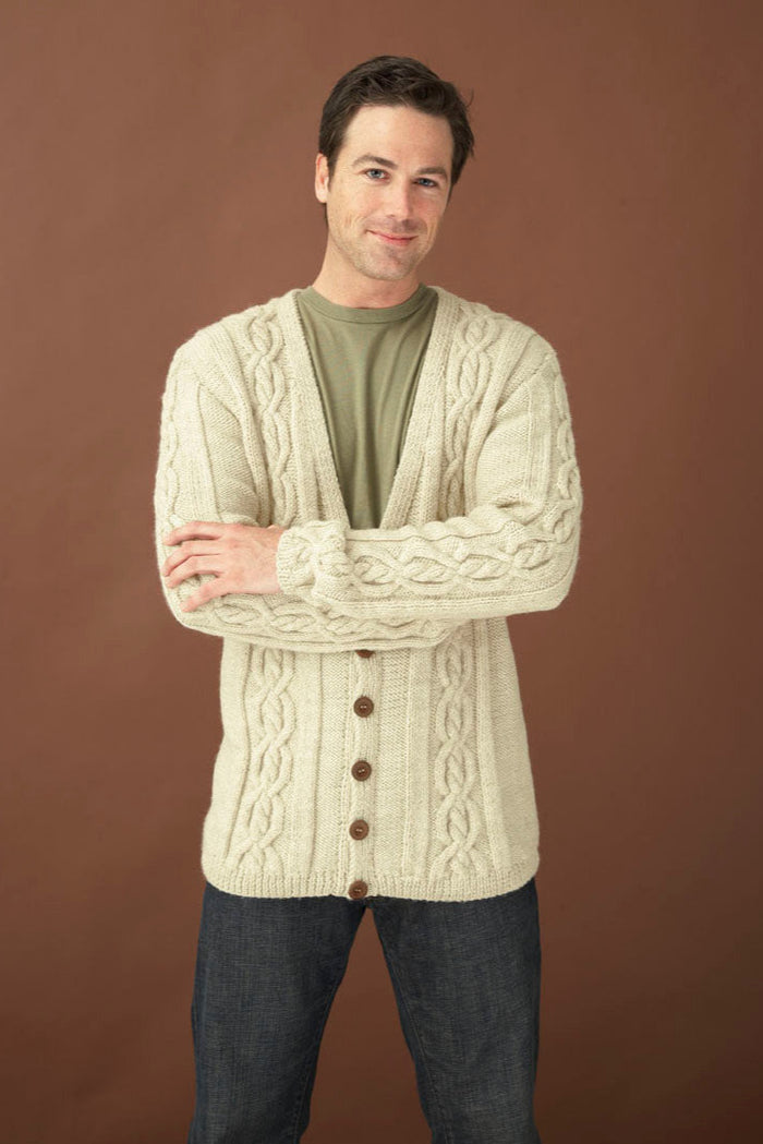 Northshore Cardigan Pattern (Knit) – Lion Brand Yarn