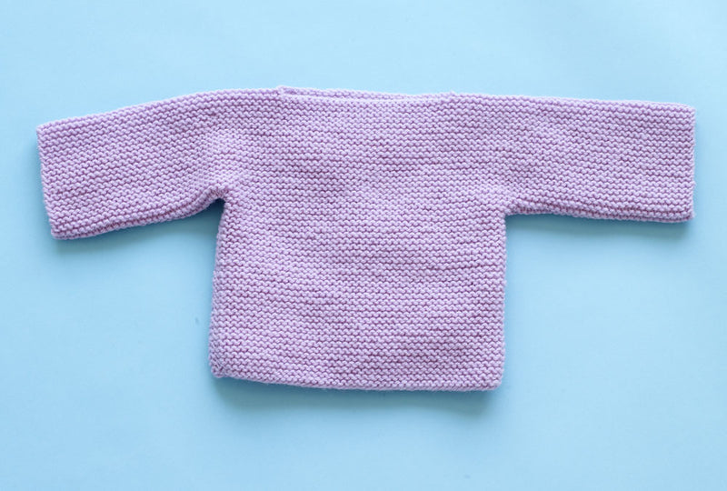 One Piece Baby Pullover Pattern (Knit)