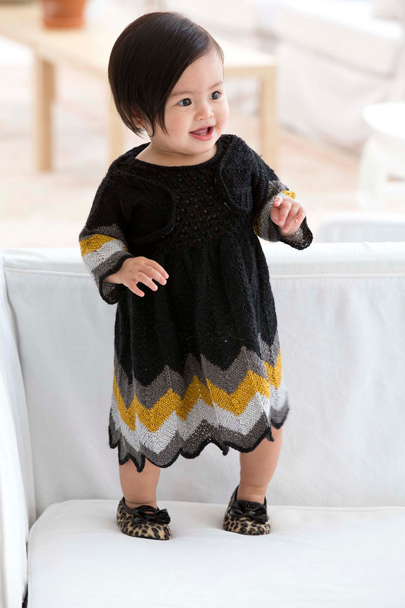 Party Dress And Shrug Pattern (Knit)