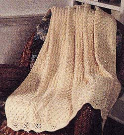 Patchwork Sampler Afghan Pattern (Knit) – Lion Brand Yarn