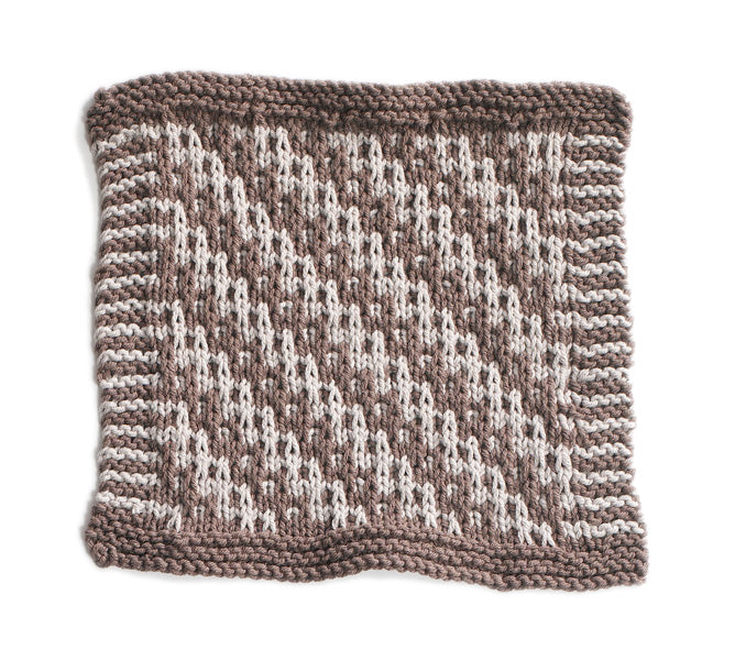 Pebble  Beach Washcloth (Knit)