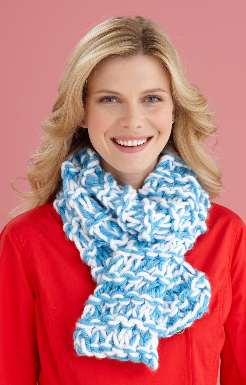 Projects Made Simple Knit Scarf Pattern