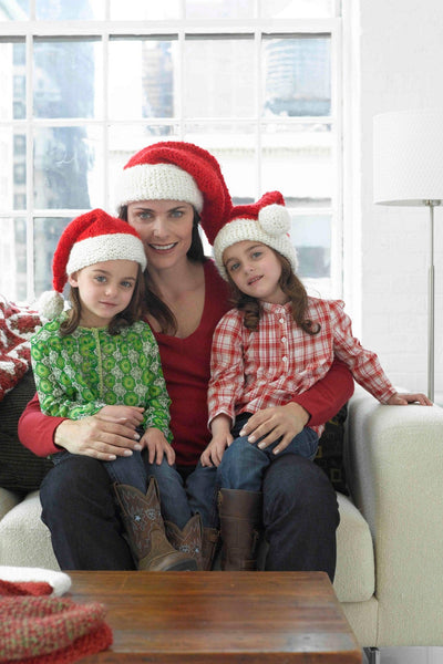 Free Knit Santa Hat Pattern - Lion Brand