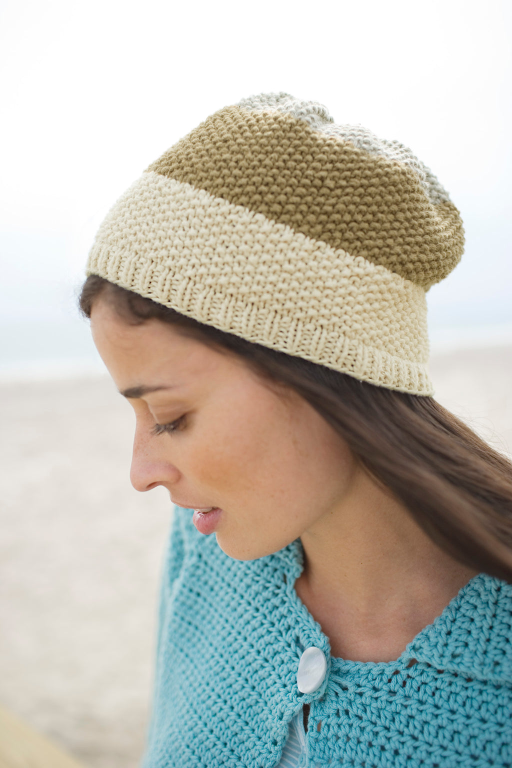 Knit-Pattern-Seed-Stitch-Hat-