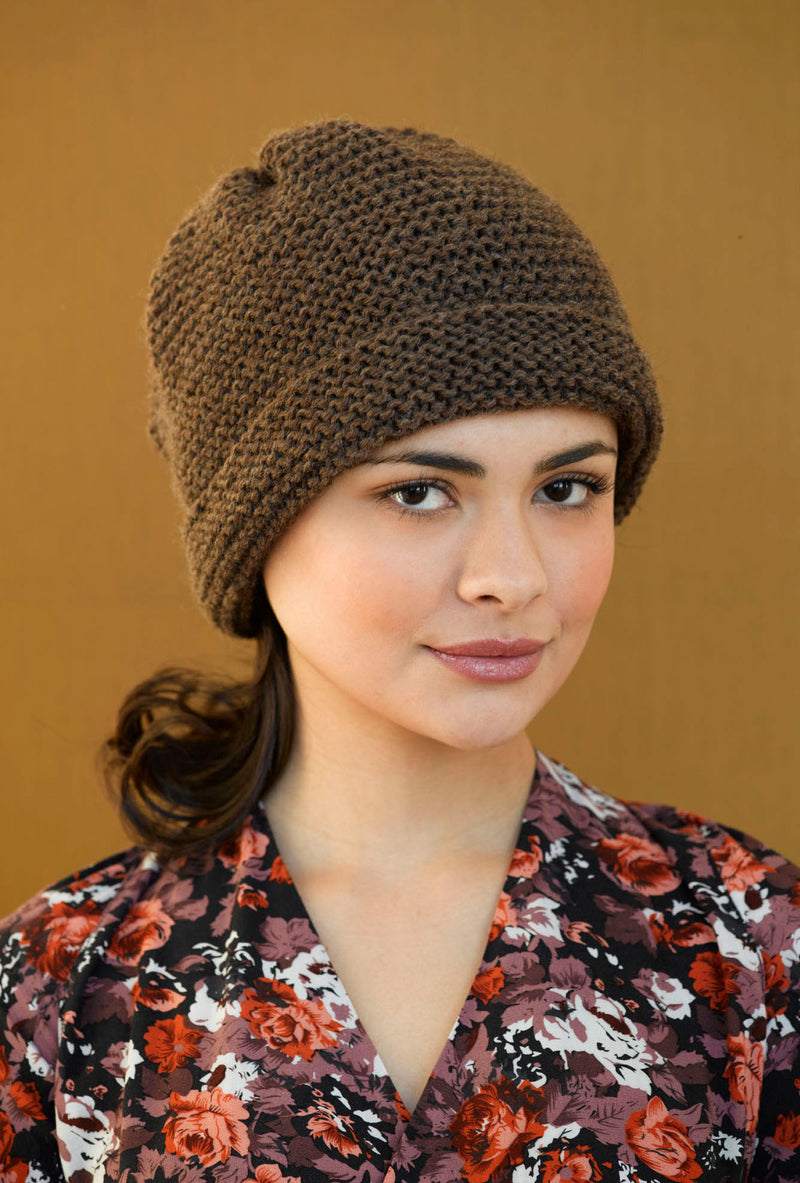 Simple Garter Hat Pattern (Knit)
