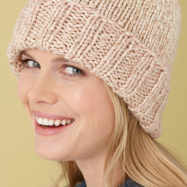 Simple Hat (Knit) Version – Lion Brand Yarn