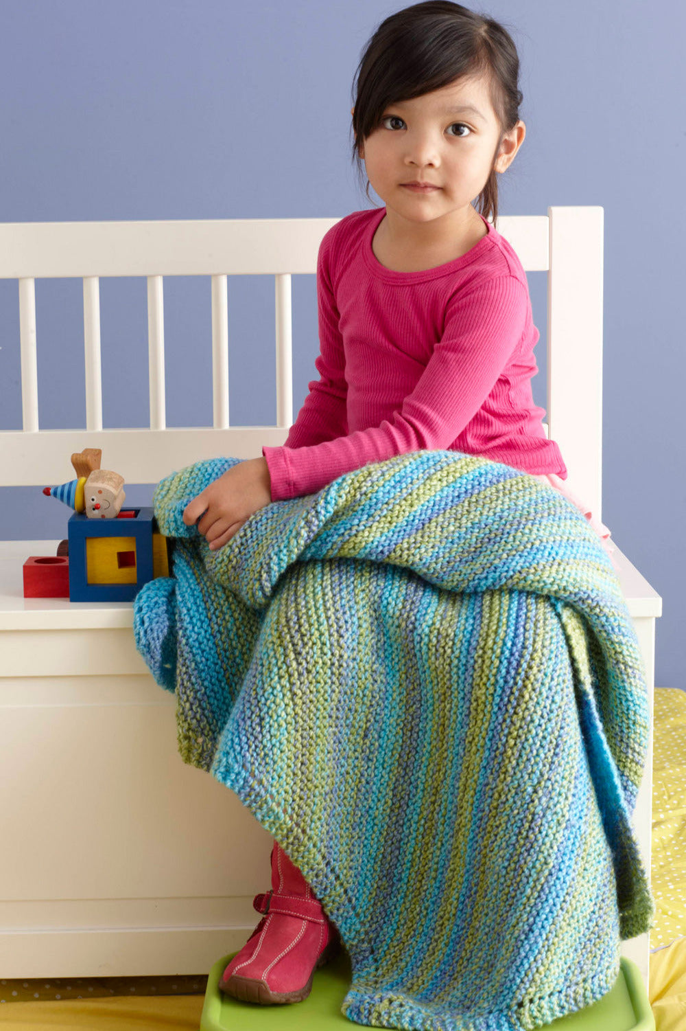 Soft Easy Baby Throw Pattern (Knit) – Lion Brand Yarn