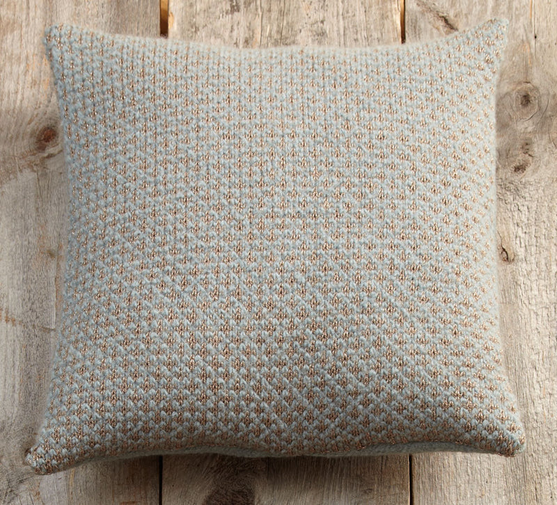 Sparkle Felted Pillow Pattern (Knit)