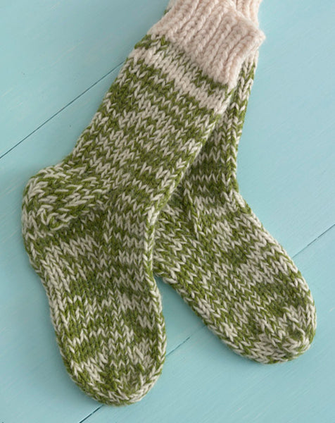 Starboard Socks Pattern (Knit) – Lion Brand Yarn